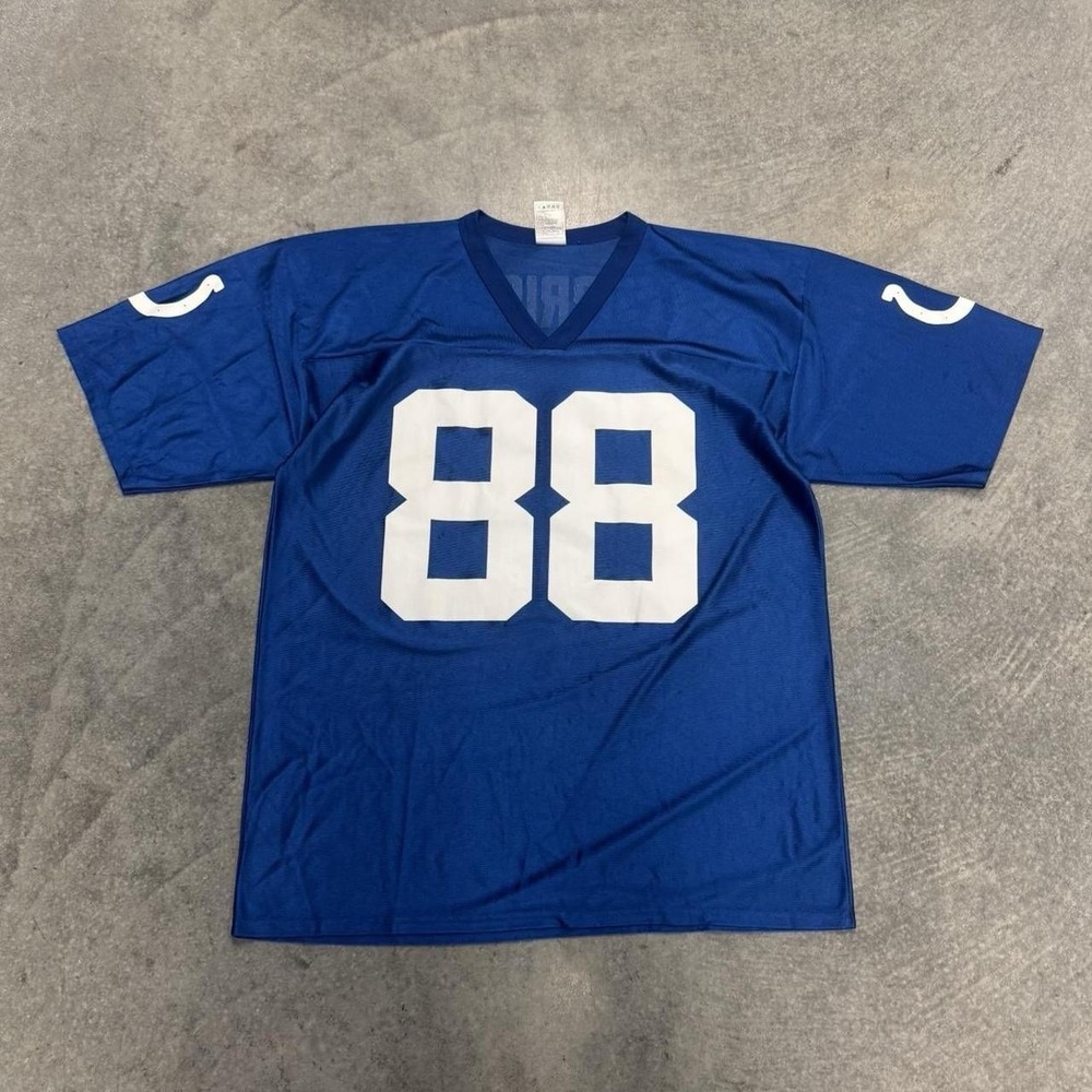 Vintage Marvin Harrison Indianapolis Colts NFL Players 88 Jersey Football Large